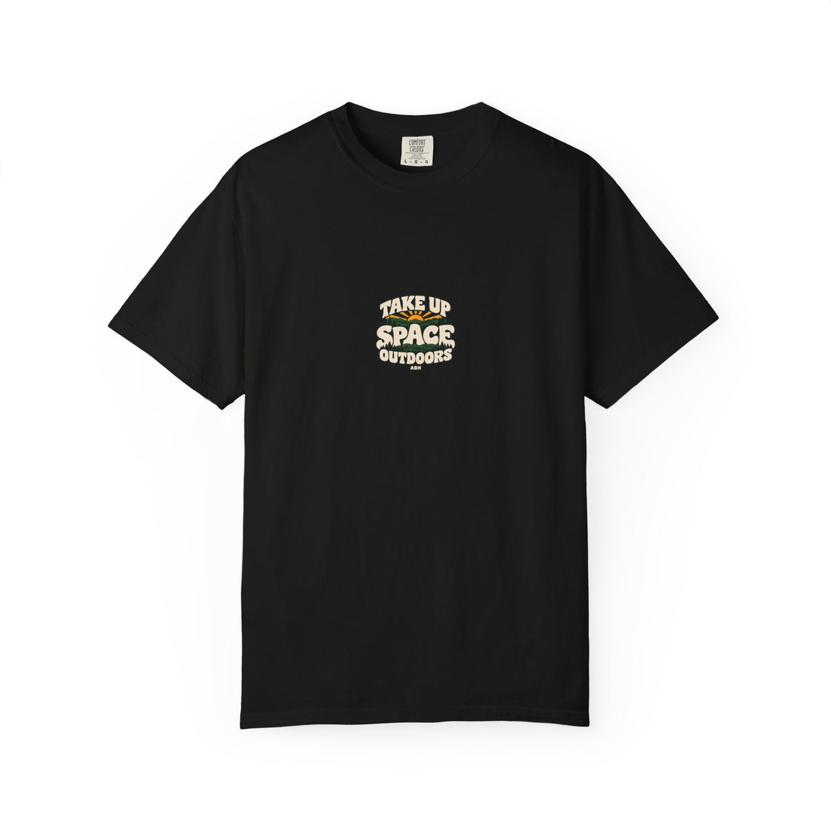 ABH Take Up Space Outdoors — Garment-Dyed Trail Tee