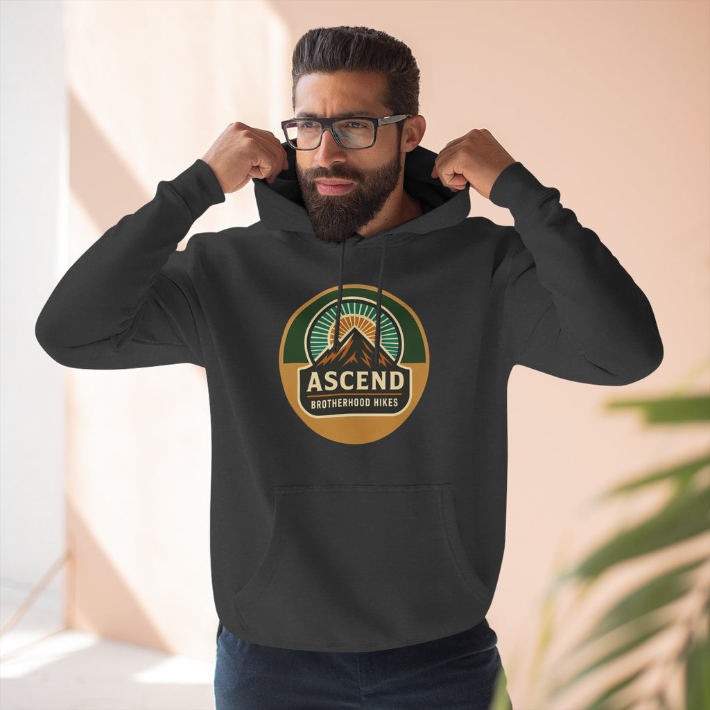 Adventure-Themed Fleece Hoodie
