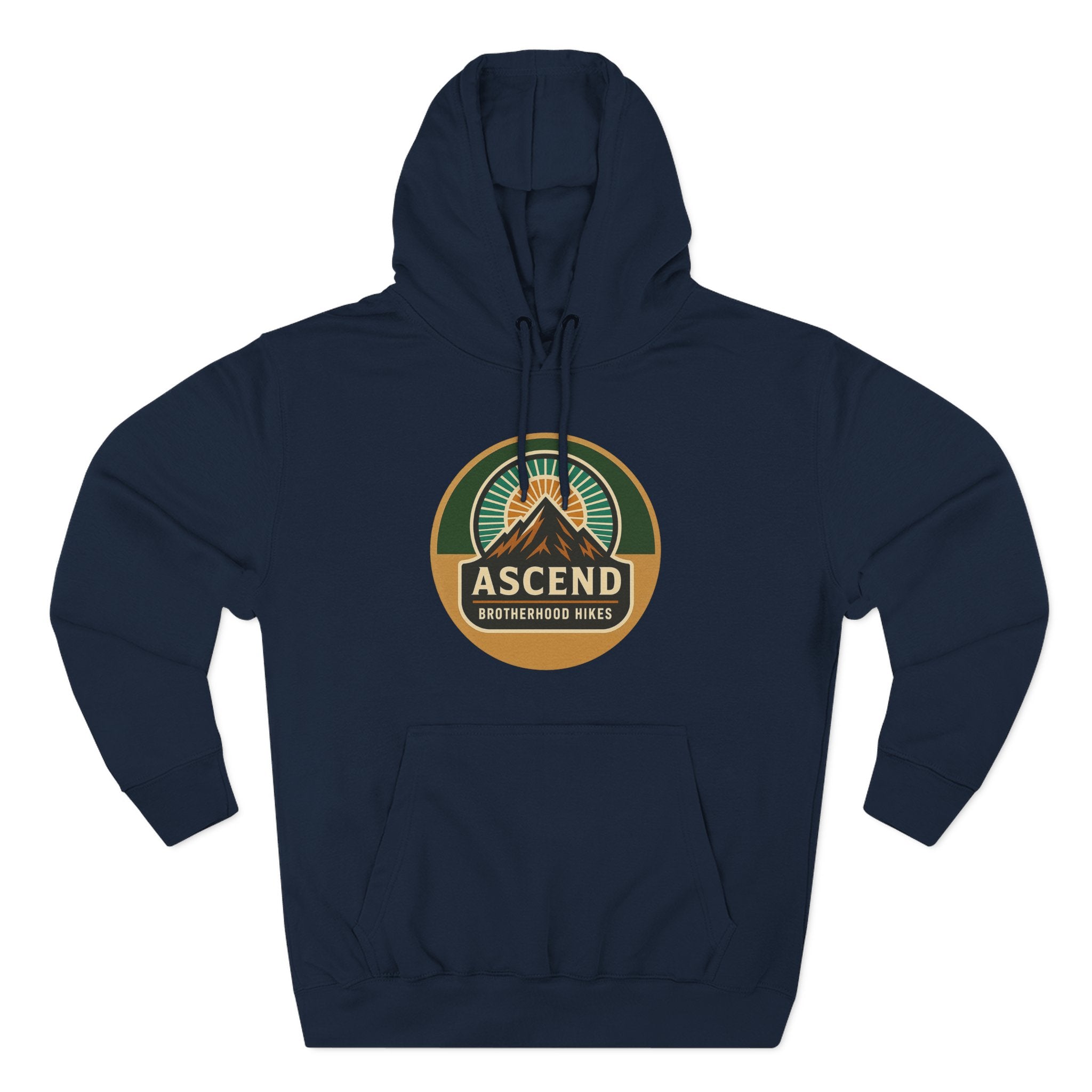 Adventure-Themed Fleece Hoodie