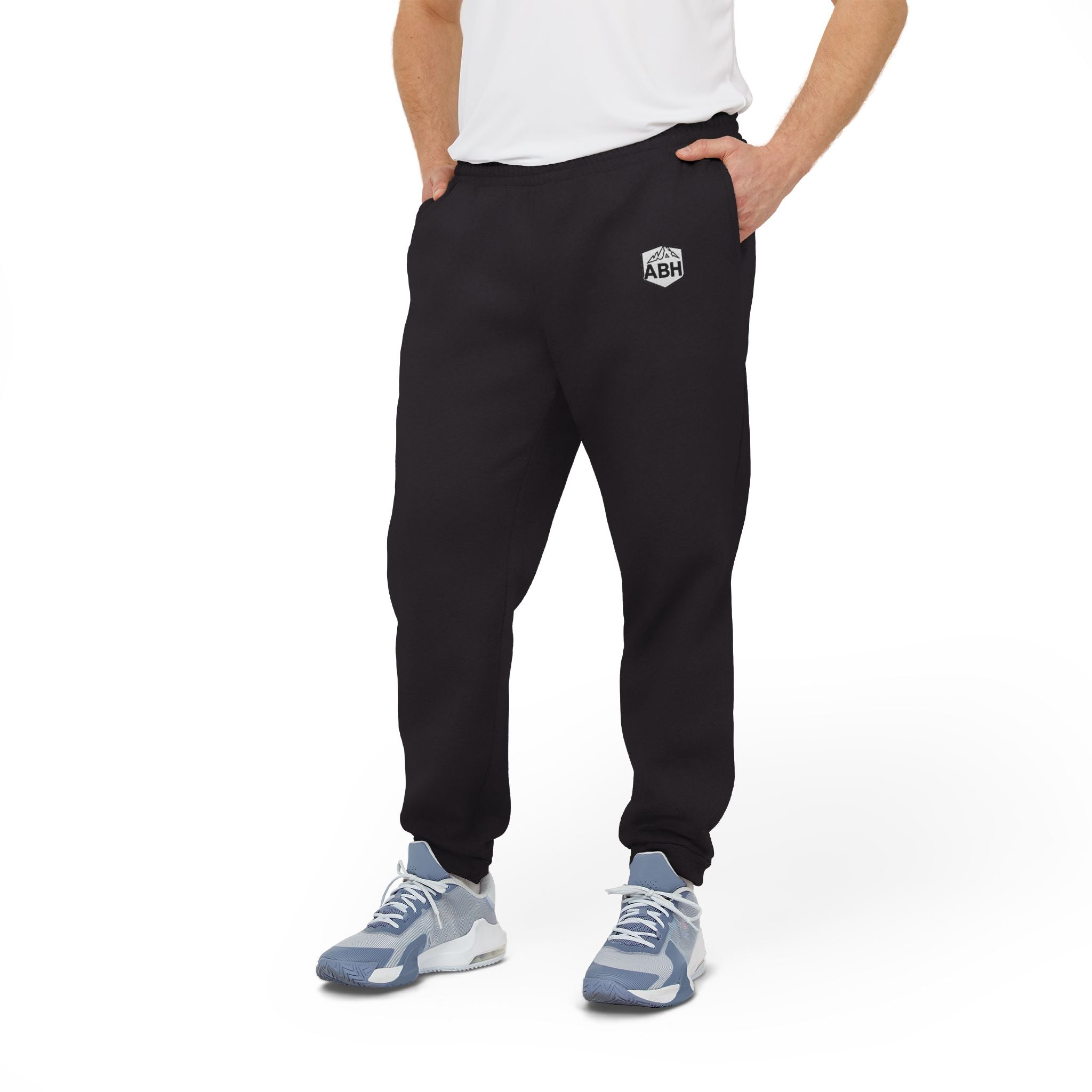 Cozy adidas Unisex Fleece Joggers with Mountain Emblem
